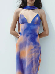 Ethnic Printed Long Gown for Women