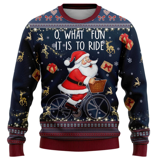 Santa Shark Ugly Christmas Sweater