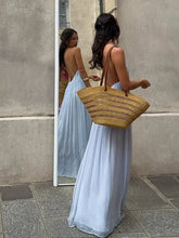 V-Neck Spaghetti Strap Dress