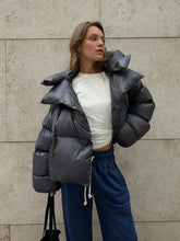 Winter Warm Quilted Loose Cotton Parka Coat