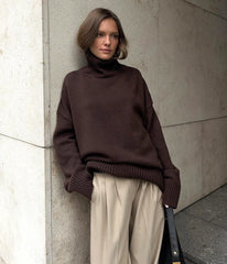 Oversize Turtleneck Sweater