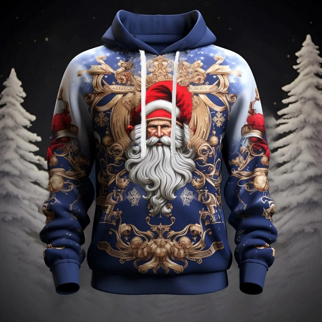 3D Snowman Christmas Hoodie
