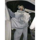 Vintage Embroidery Bomber Jacket