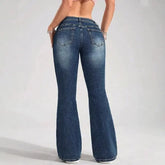 Low Waist Flare Jeans