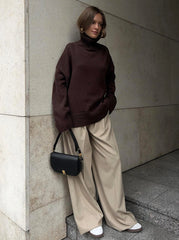 Oversize Turtleneck Sweater