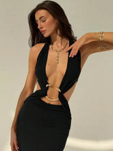 Sexy Snake Print Evening Gown