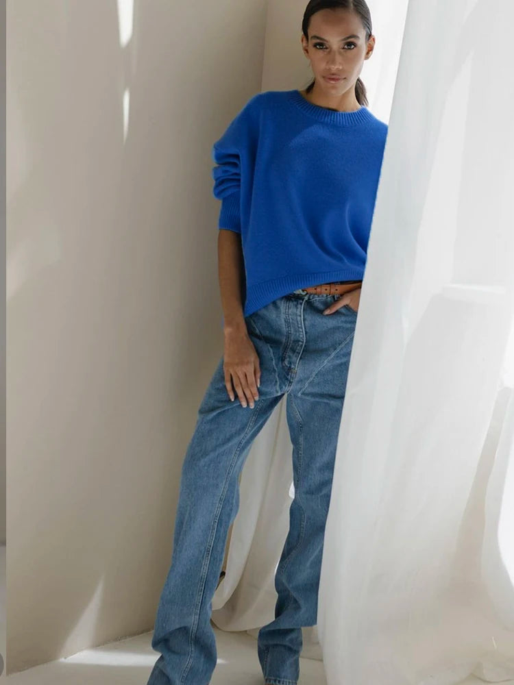 Hirsionsan Autumn Winter Cashmere Sweater