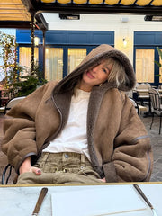 Hooded Bomber Jacket