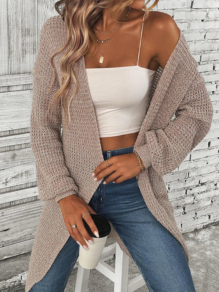 Long Sleeve Knit Cardigan