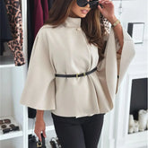 Cape Belted Coat