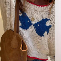 Y2K Turtleneck Crop Sweater