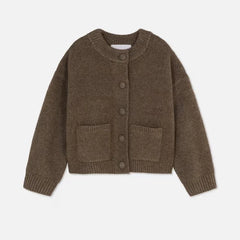 O-Neck Knit Cardigan