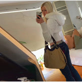 Fur-Collar Hooded Jacket