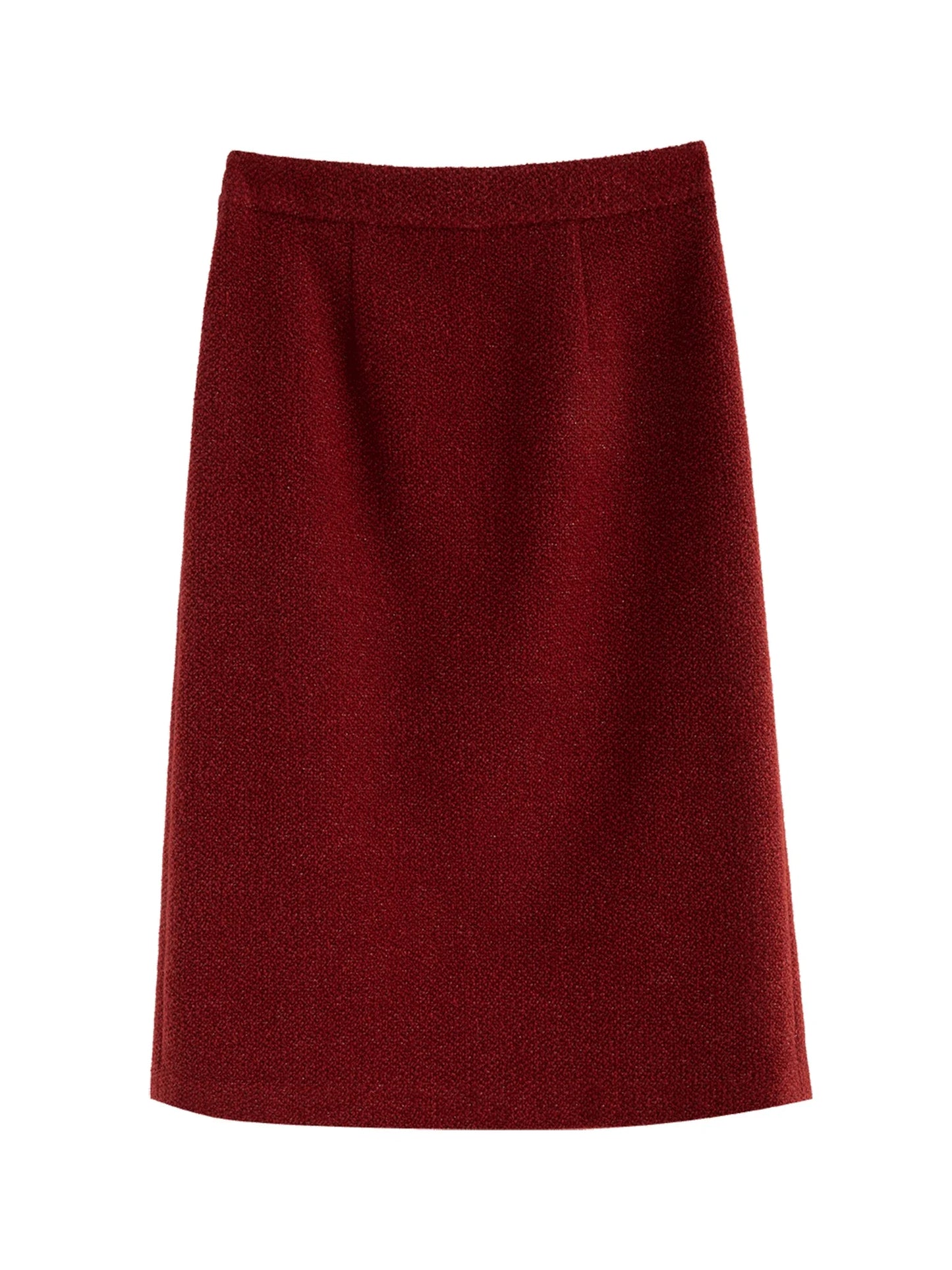 Women’s Red Christmas Three-Piece Skirt Suit