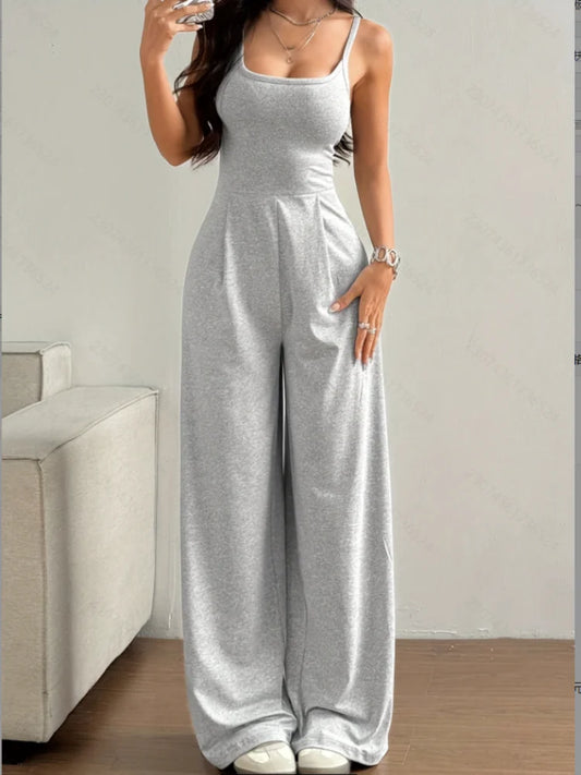 Halter Backless Slim Jumpsuit