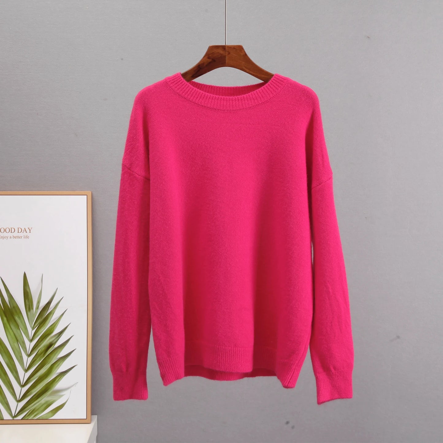 Hirsionsan Autumn Winter Cashmere Sweater