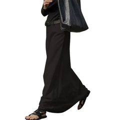 Formal Solid H-Line Skirt