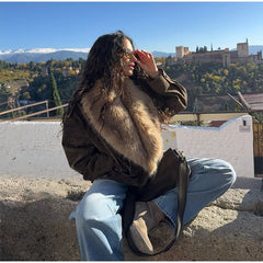 PU Leather Short Jacket