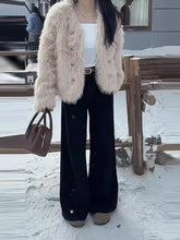 High Waist Black Flare Jeans