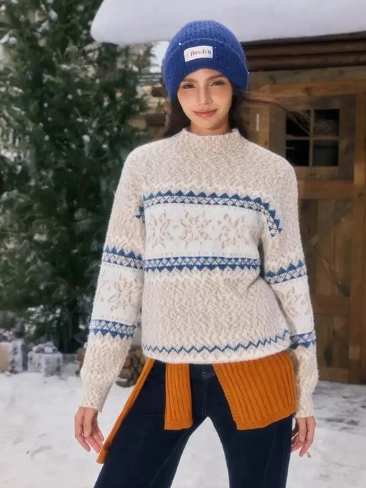 Red Christmas Holiday Cardigan Sweater