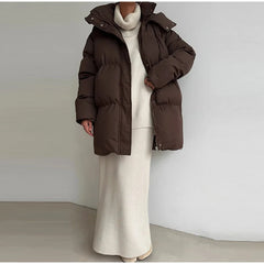 Hooded Cotton Winter Jacket