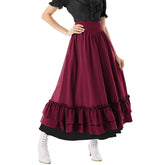 Retro Victorian A-Line Skirt