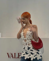 Halter Hollow Out Bodycon Mini Dress