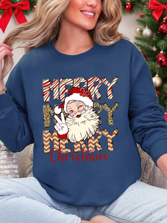Merry Christmas Santa Claus Sweatshirt