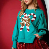 Women’s Ugly Christmas Sequin Sweatshirt
