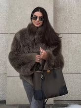 Faux Fur Plush Jacket