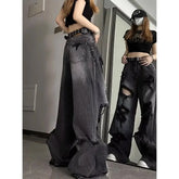 Loose Fit Straight Leg Jeans