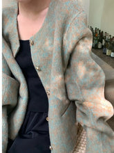 Short Woolen Round Neck Jacket