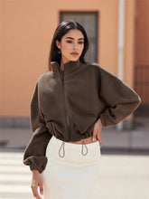 Fleece Stand Collar Jacket