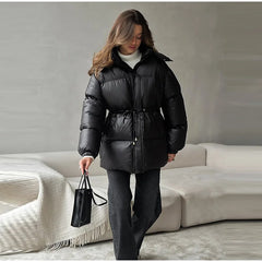 Hooded Cotton Winter Jacket