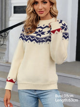 Printed Knit Pullover