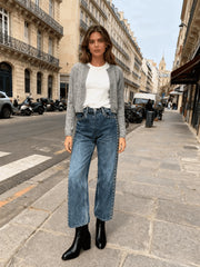 Rivet High Waist Wide Leg Jeans