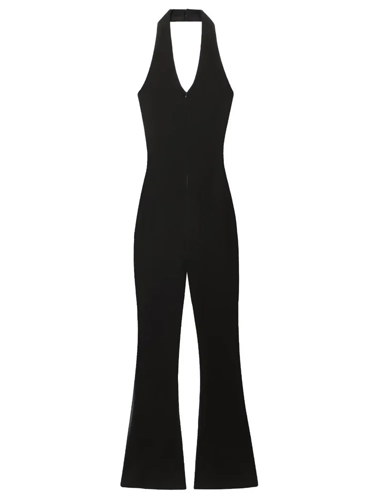 Halter Backless Jumpsuit