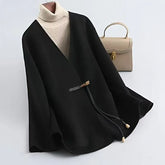 Korean Style V-Neck Coat