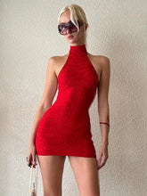 Jacquard Sleeveless Bodycon Mini Dress