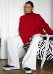 Oversize Turtleneck Sweater