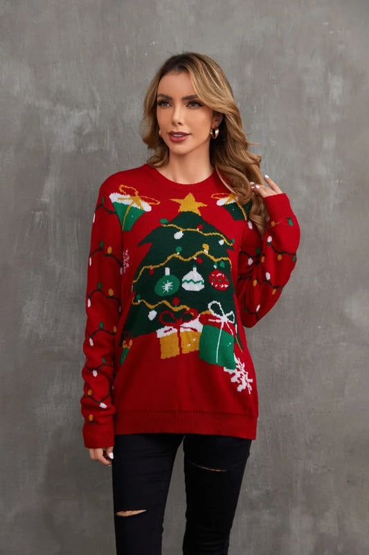 Christmas Oversized Knitted Sweater
