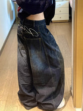 Loose Baggy Blue Jeans