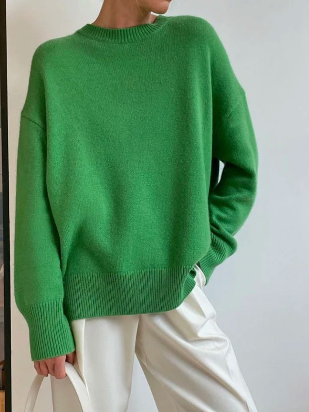 Hirsionsan Autumn Winter Cashmere Sweater