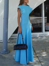 Elegant Fitted Slit Maxi Dress