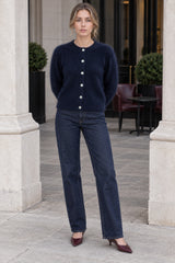 Lightweight Long Sleeve Solid Knit Cardigan