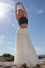 Sleeveless Halter Twist Co-ord Boho Dress