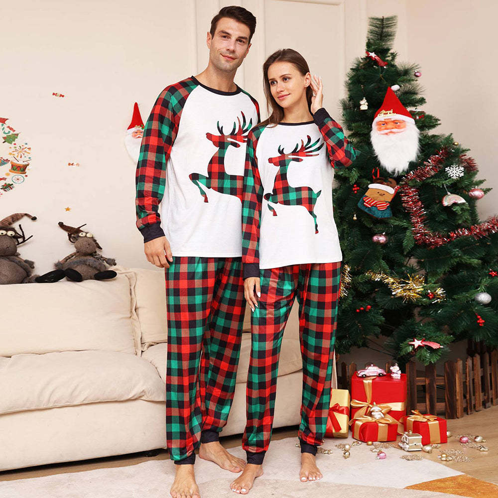 Christmas Plaid Matching Family Pajamas