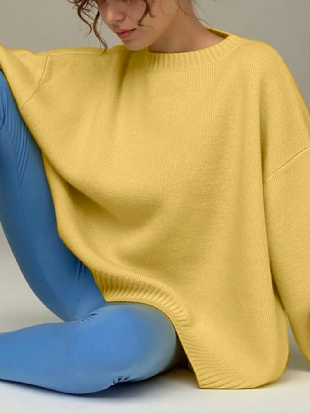 Hirsionsan Autumn Winter Cashmere Sweater
