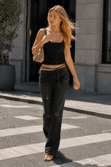 Sequin Slim Cami Tank Top