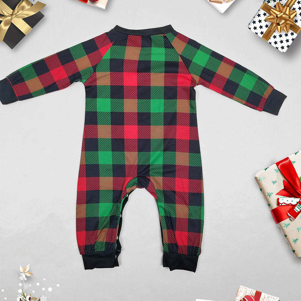 Christmas Plaid Matching Family Pajamas